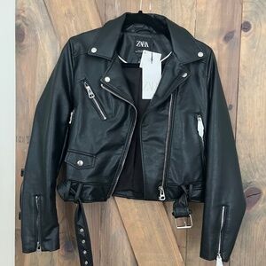 Faux Zara Leather jacket